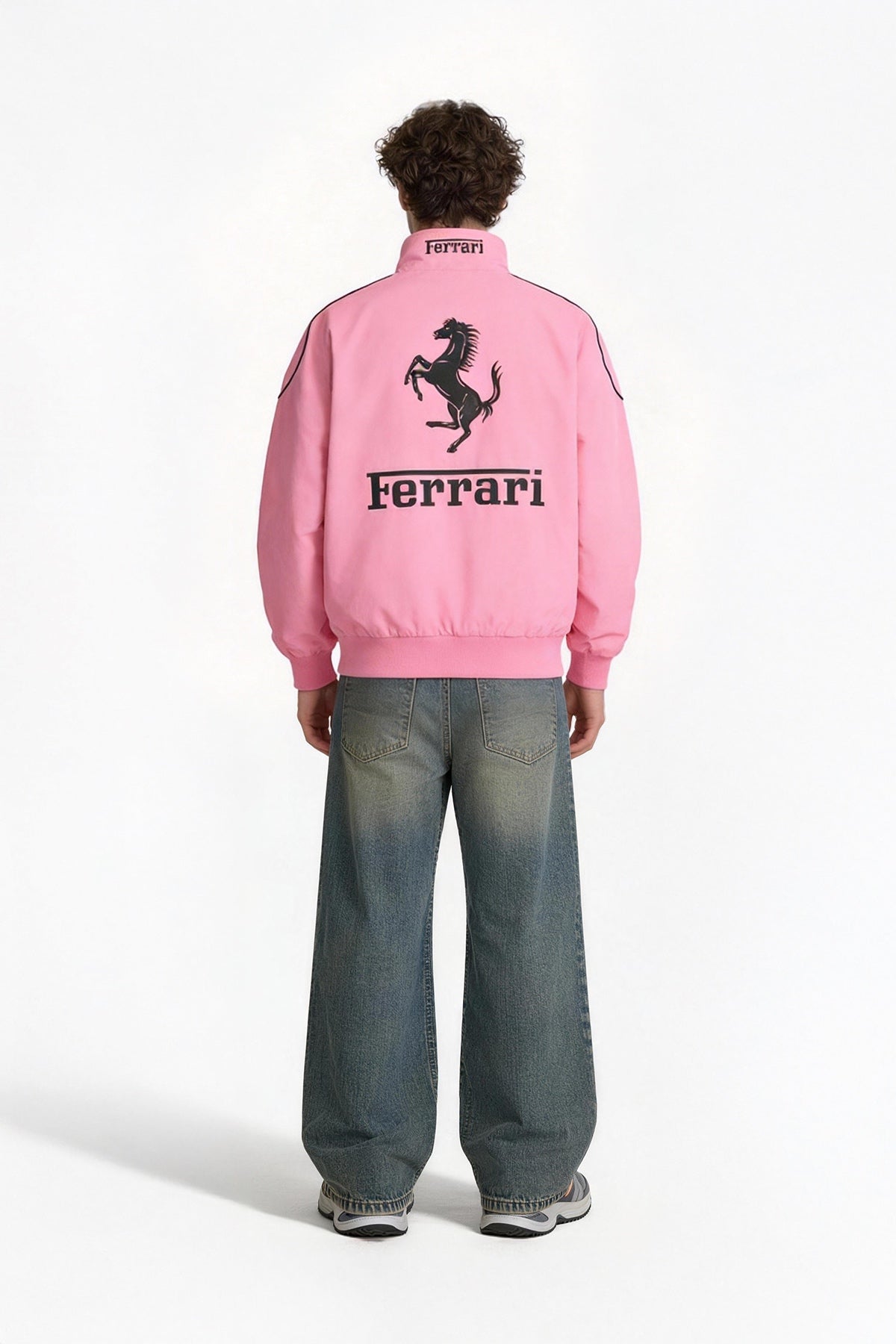 Scuderia Ferrari Vintage Jacket – Pink