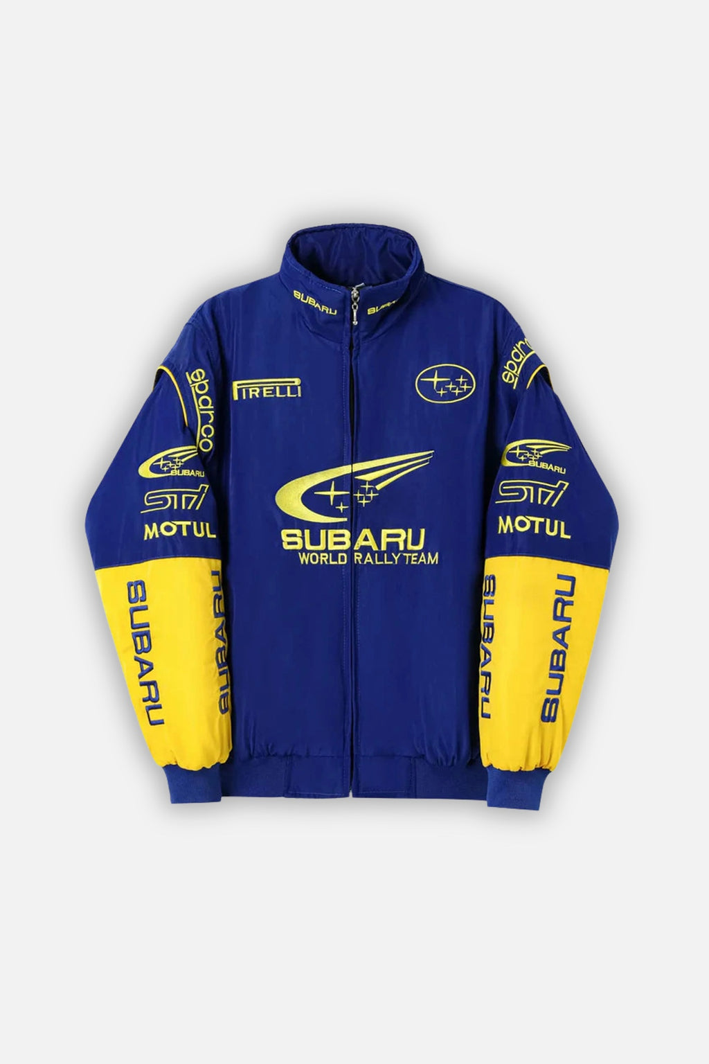 Subaru World Rally Vintage Jacket – Blue & Yellow