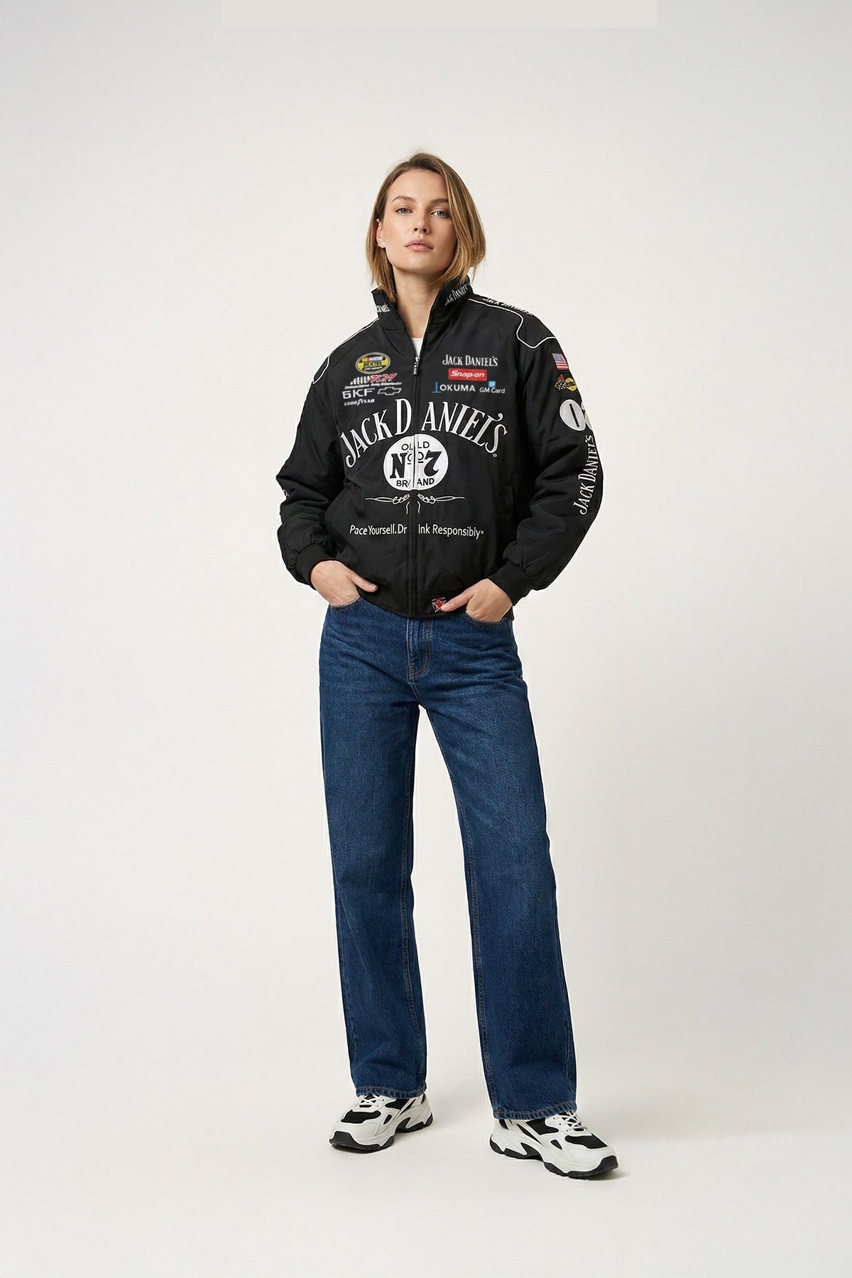 Jack Daniel's Old No. 7 Vintage Jacket – Classic Black