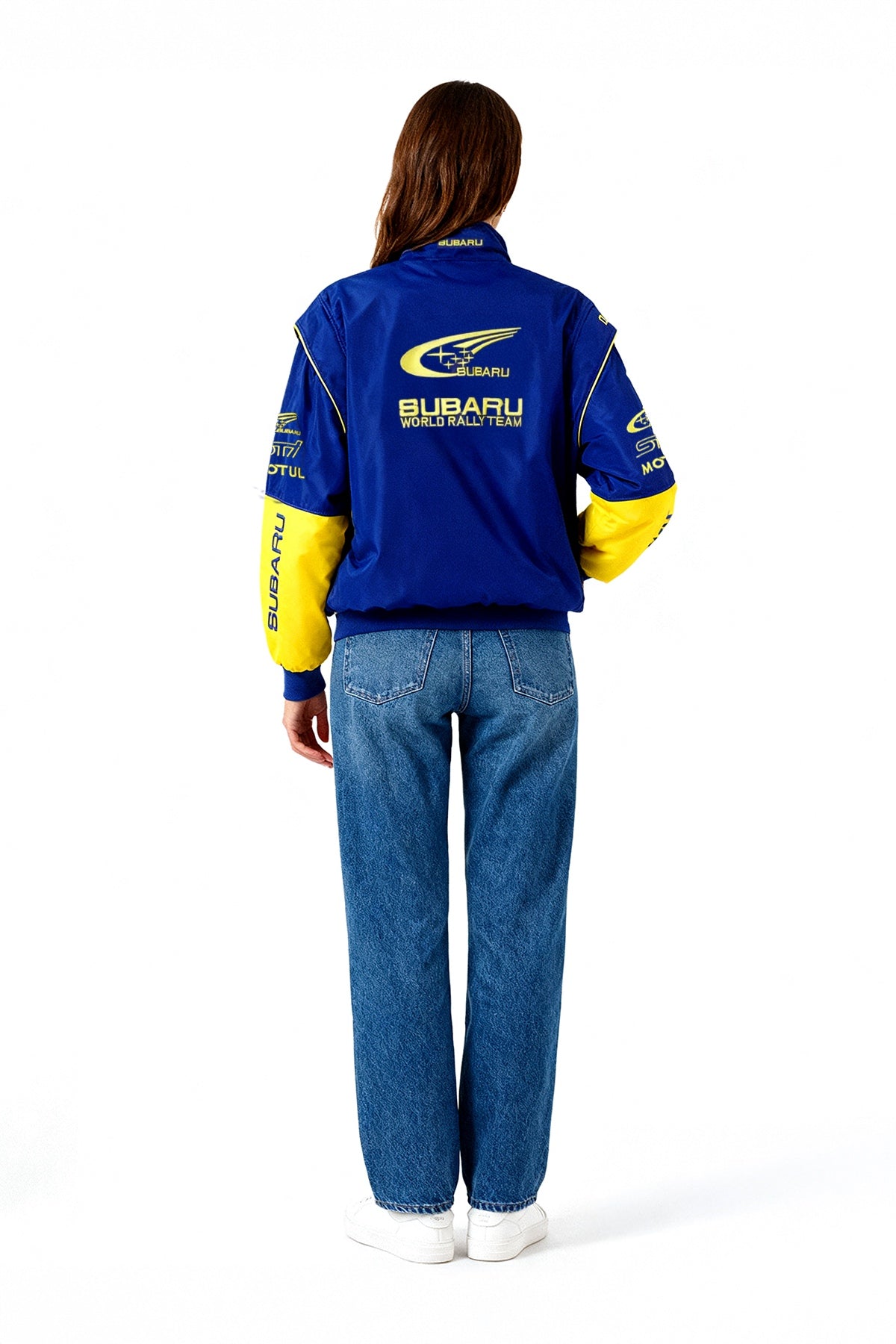 Subaru World Rally Vintage Jacket – Blue & Yellow